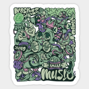 Music Is Life Sticker